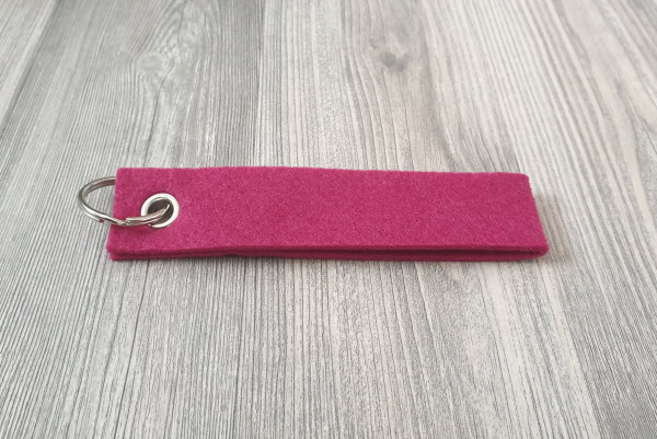 Schlüsselanhänger personalisiert mit Wunschtext aus Filz, Anhänger mit Name, Geschenkidee Oma, Opa, Mama, Papa, Tante, Onkel, Patenonkel – Bild 4