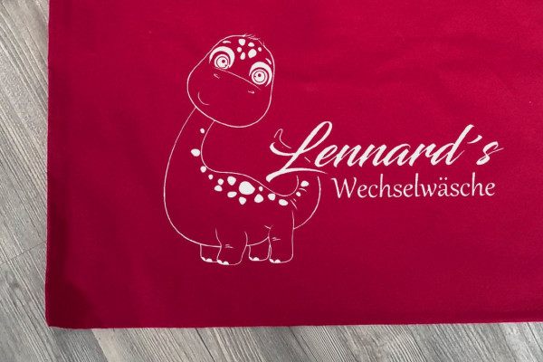 Personalisierte Baumwolltasche, Stoffbeutel, 100% Baumwolle, Geschenk, Geschenkidee, Kindergarten, Schule, Wechselwäsche – Bild 6