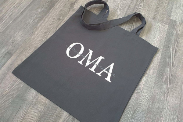 Personalisierte Baumwolltasche, Stoffbeutel, 100% Baumwolle, Geschenk, Geschenkidee, Oma, Mama, Papa oder Opa – Bild 4