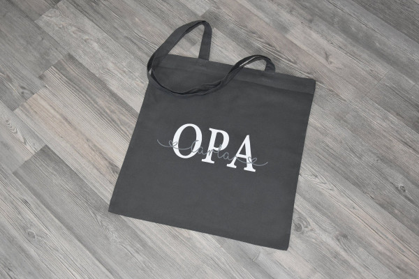 Personalisierte Baumwolltasche, Stoffbeutel, 100% Baumwolle, Geschenk, Geschenkidee, Oma, Mama, Papa oder Opa – Bild 5