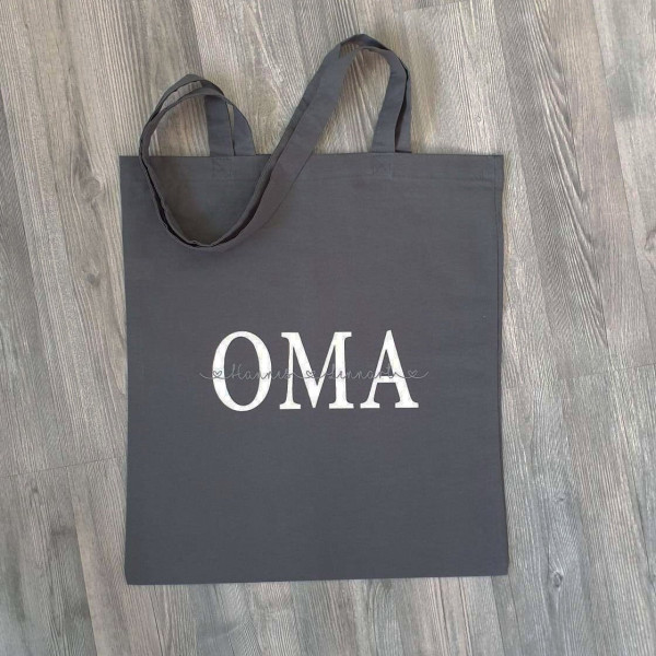 Personalisierte Baumwolltasche, Stoffbeutel, 100% Baumwolle, Geschenk, Geschenkidee, Oma, Mama, Papa oder Opa – Bild 2