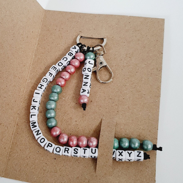 Rechenkette mit Alphabet und Namen | ABC Kette | A-Z | Personalisiert | Rechnen lernen | Einschulung | Lesen | Lernen | Schulbedarf
