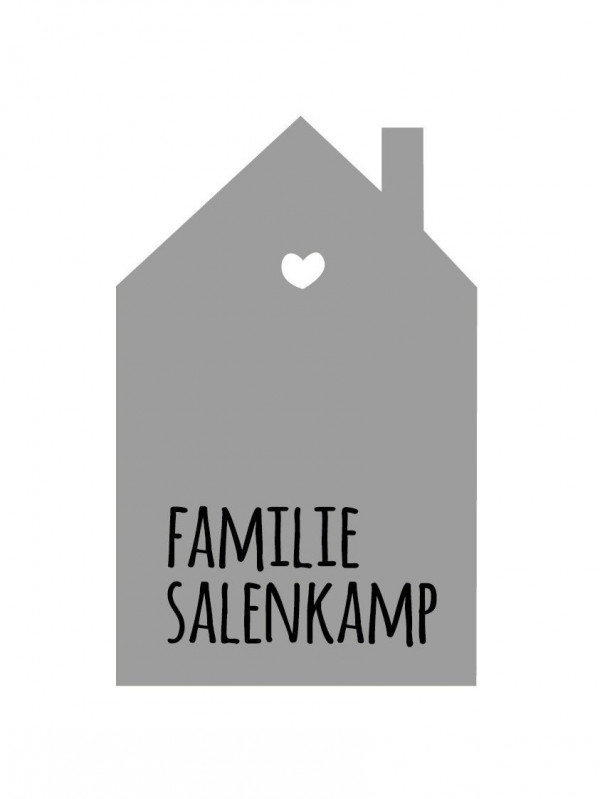 Personalisiertes Haus Bild | Poster | Plakat | Eigenheim | Bau | Hausbau | Geschenk | Plakat | Richtfest | Name | Geschenk | Einweihung – Bild 4
