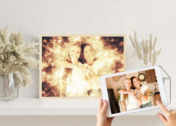 Personalisiertes Poster | Digitales Individuelles Foto | Rasterbild | Geschenk zum Geburtstag | Benutzerdefiniertes Bild | Fotogeschenke – Bild 1